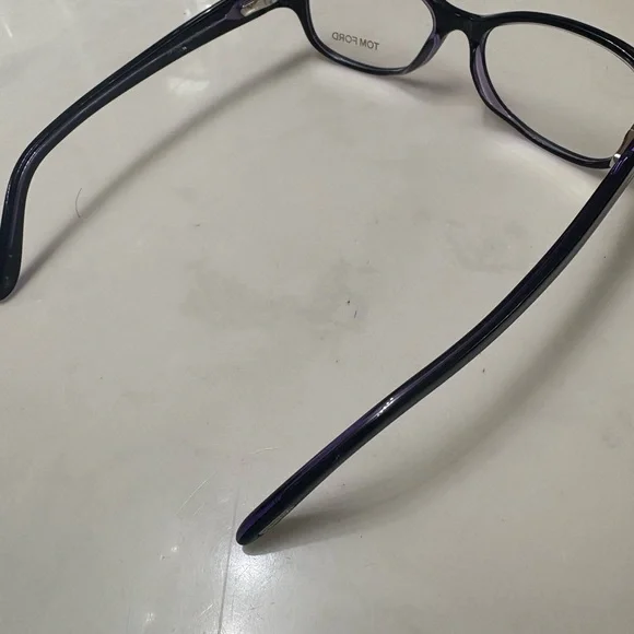 Tom Ford Purple and Black Eyeglasses - Picture 5 of 8